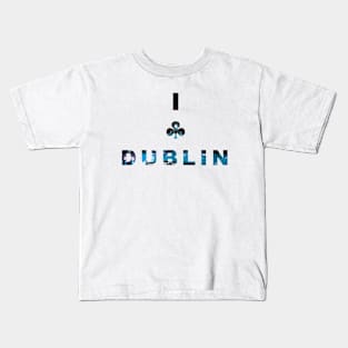 I Shamrock Dublin Kids T-Shirt